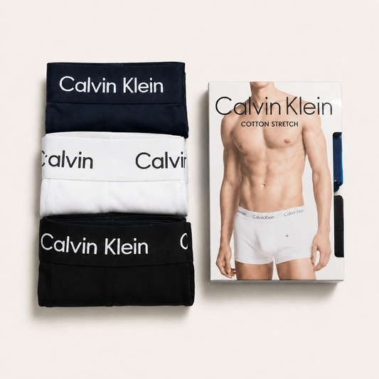 Calvin Klein Premium Cotton Stretch Boxer Brief 3 pcs combo