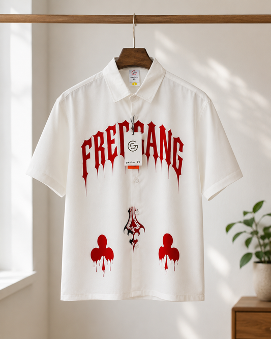 Men’s Oversized Boxy Fit Graphic Short Sleeve Shirt