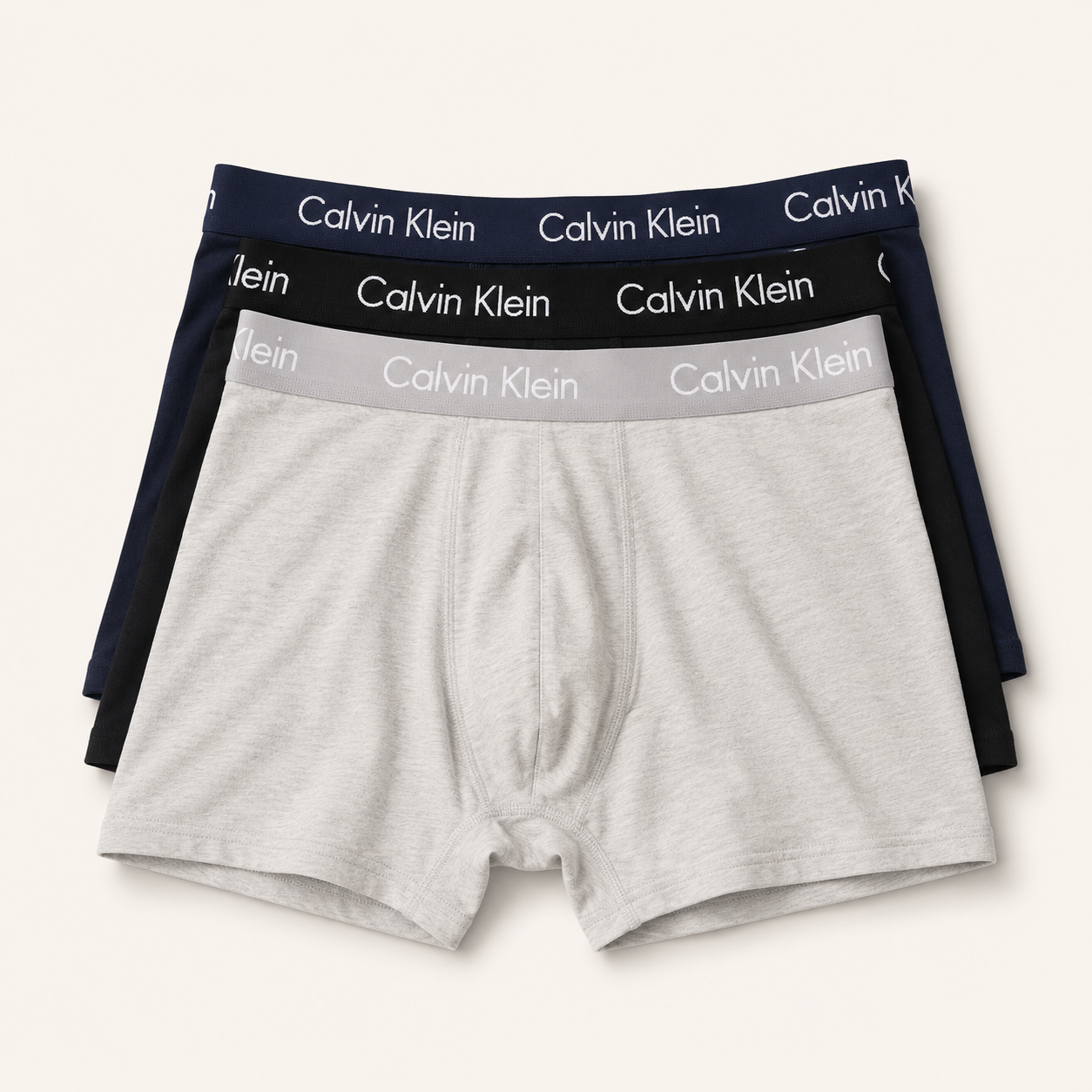 Calvin Klein Premium Cotton Stretch Boxer Brief 3 pcs combo