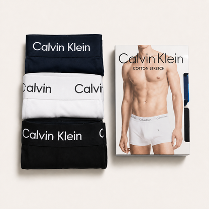 Calvin Klein Premium Cotton Stretch Boxer Brief 3 pcs combo