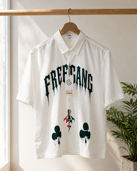 Men’s Oversized Boxy Fit Graphic Short Sleeve Shirt