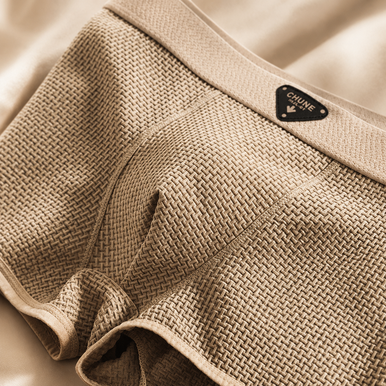 Men’s Breathable Mesh Boxer Brief – Single Piece