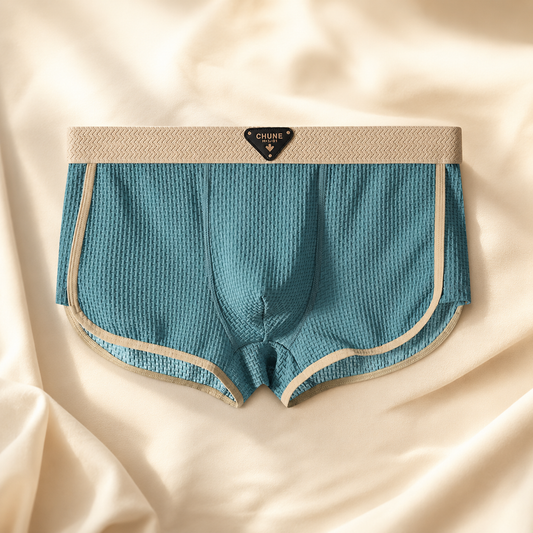 Men’s Breathable Mesh Boxer Brief – Single Piece