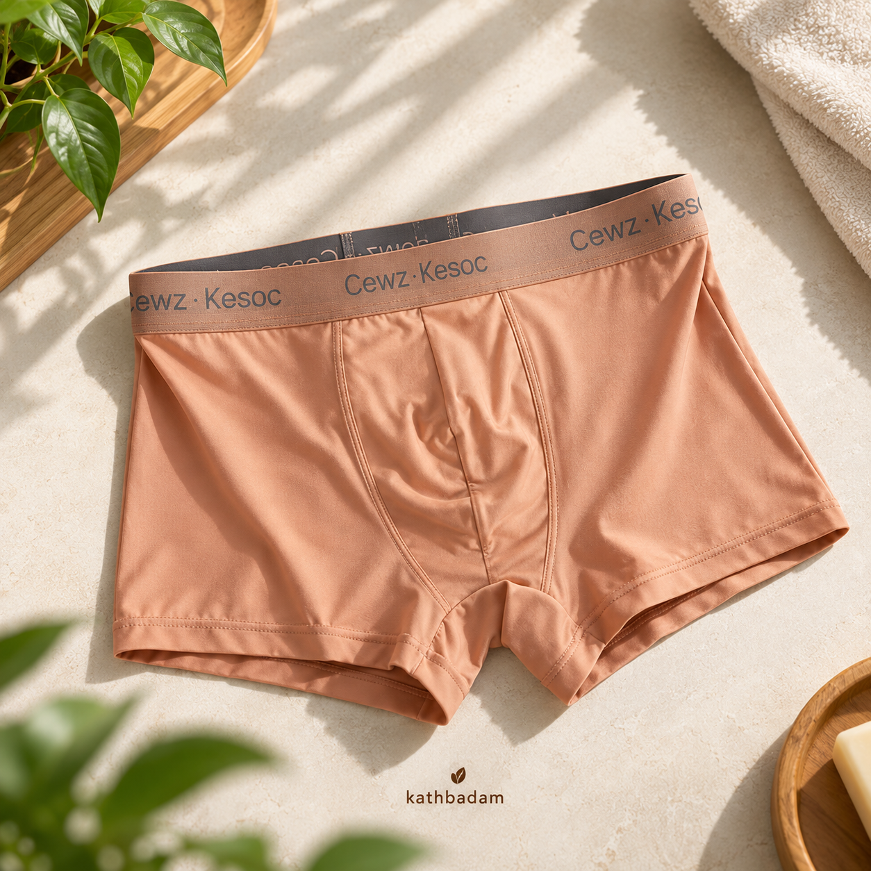 Ice Silk Men's Boxer Brief – 3 Pcs Combo
