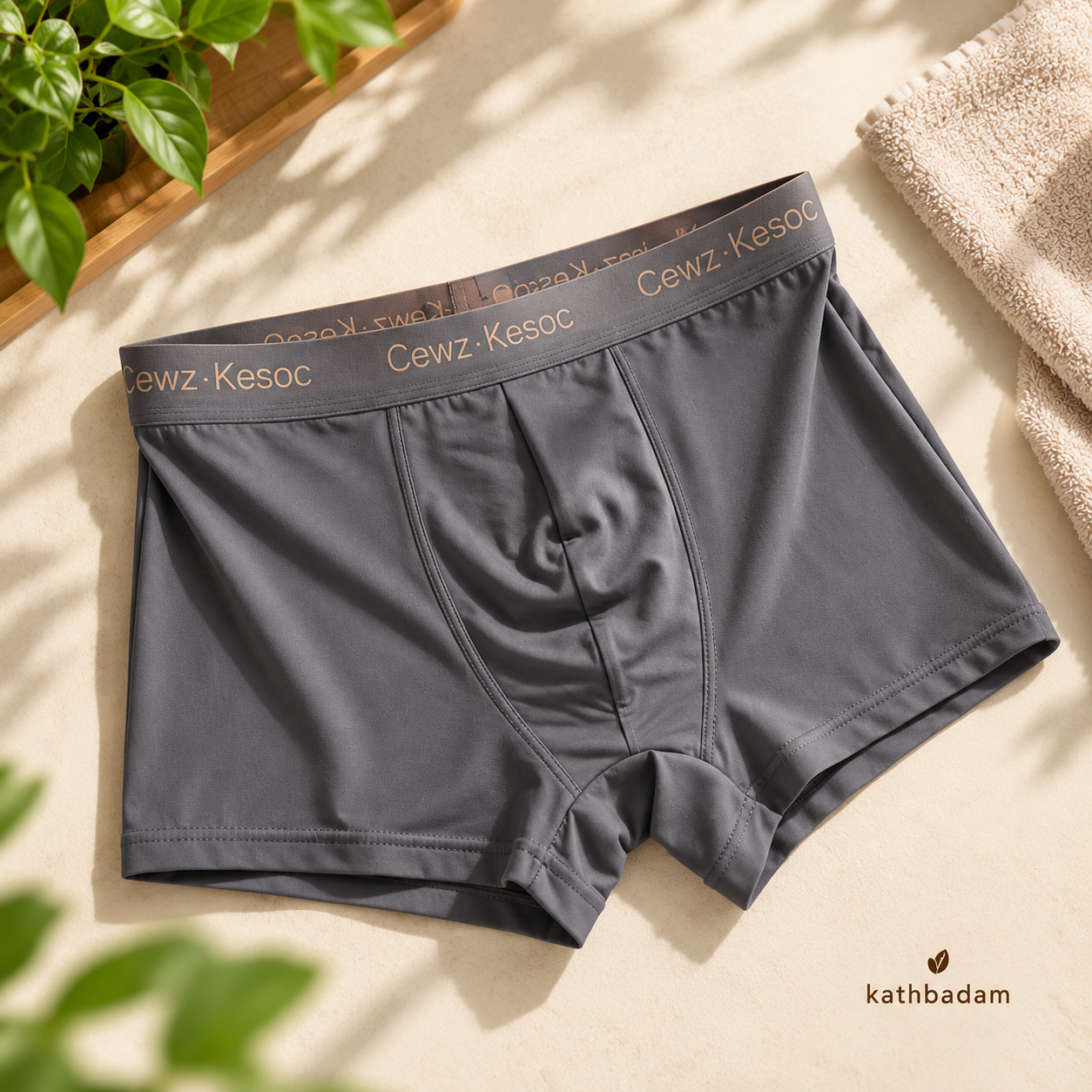 Ice Silk Men's Boxer Brief – 3 Pcs Combo