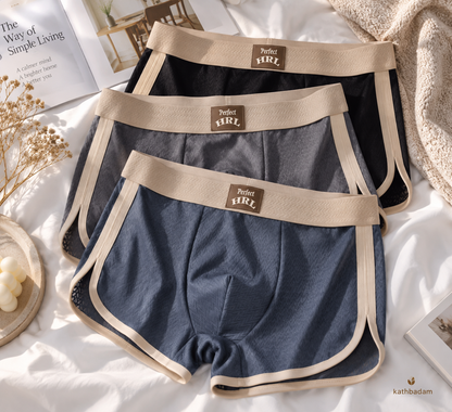 Premium Men's Boxer Brief 3 Pcs Combo