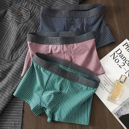 Men's Boxer Brief Stripe 3 Pcs Combo