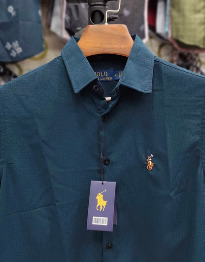 Men’s Premium Textured Full Sleeve Casual Shirt