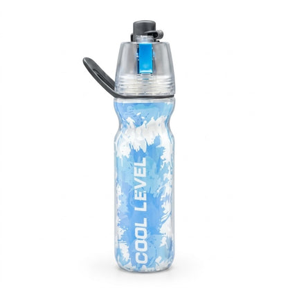 2-in-1 Spray Water Bottle – 500ml Leak-Proof Sports & Travel Bottle