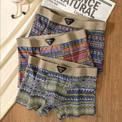 Premium Cotton Printed Boxer Brief – Soft & Comfortable Fit