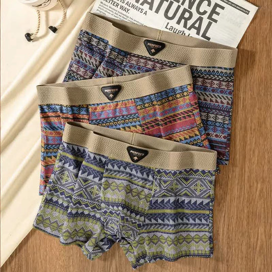 Premium Cotton Printed Boxer Brief – Soft & Comfortable Fit