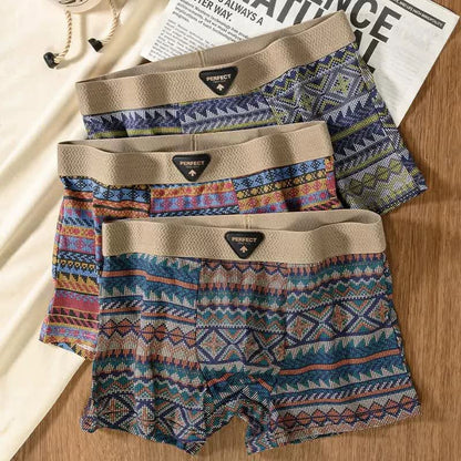 Premium Cotton Printed Boxer Brief – Soft & Comfortable Fit