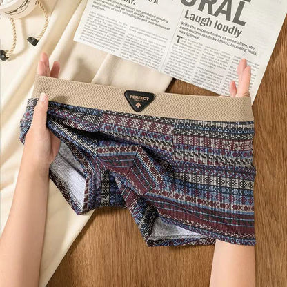Premium Cotton Printed Boxer Brief – Soft & Comfortable Fit