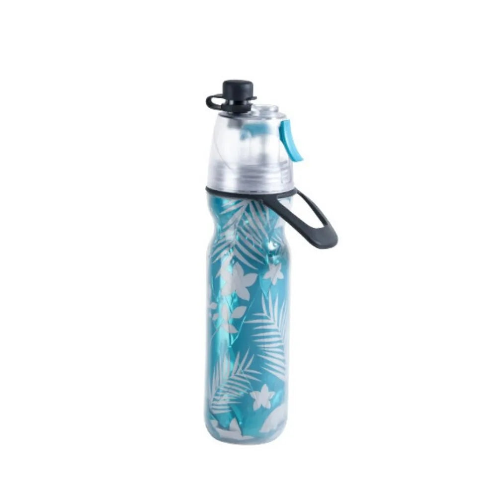 2-in-1 Spray Water Bottle – 500ml Leak-Proof Sports & Travel Bottle