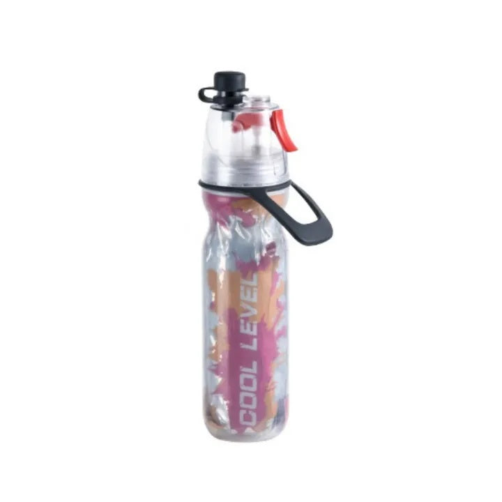 2-in-1 Spray Water Bottle – 500ml Leak-Proof Sports & Travel Bottle